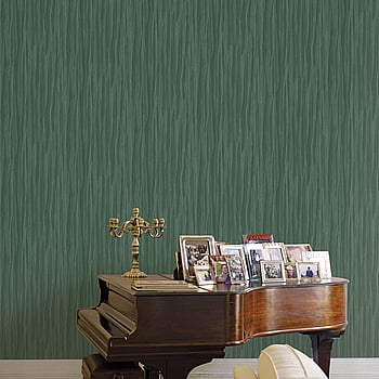 Galerie Wallcoverings Product Code 42565 - Opulence Wallpaper Collection - Dark Green Colours -  