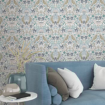Galerie Wallcoverings Product Code 47619 - Heritage Wallpaper Collection - white Colours -  