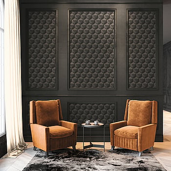 Galerie Wallcoverings Product Code FS72027 - Fusion Wallpaper Collection - Beige Grey Black Colours -  