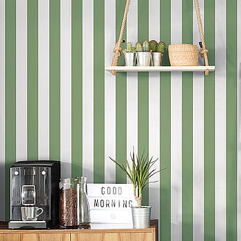 Galerie Wallcoverings Product Code G45401 - Just Kitchens Wallpaper Collection - Green Colours -  