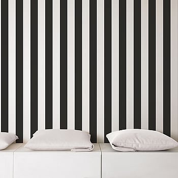 Galerie Wallcoverings Product Code G67521 - Smart Stripes 3 Wallpaper Collection - Black Colours -  