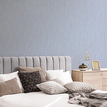 Galerie Wallcoverings Product Code G67680 - Special Fx Wallpaper Collection - Blue Silver Colours -  