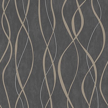 Galerie Wallcoverings Product Code G67737 - Special Fx Wallpaper Collection - Gold Silver Brown Colours -  