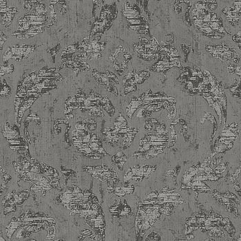 Galerie Wallcoverings Product Code G67782 - Ambiance Wallpaper Collection - Charcoal Silver Colours -  