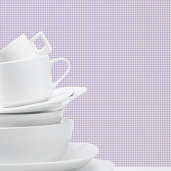 Galerie Wallcoverings Product Code G67877 - Miniatures 2 Wallpaper Collection - Purple White Colours -  