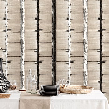 Galerie Wallcoverings Product Code G78285 - Bazaar Wallpaper Collection - Taupe Black Colours -  
