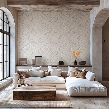 Galerie Wallcoverings Product Code HZ62046 - Horizon Wallpaper Collection - Beige Cream Pink Colours -  