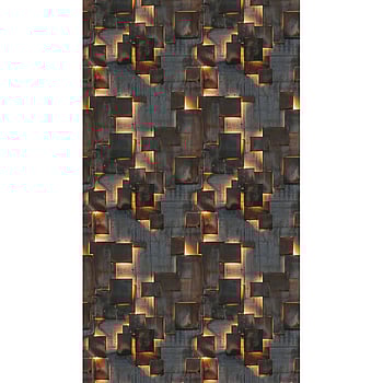 Galerie Wallcoverings Product Code HZ62089M - Horizon Wallpaper Collection - Brown Yellow Grey Colours -  