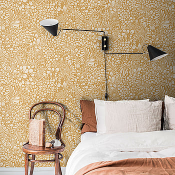 Galerie Wallcoverings Product Code S65127 - Sommarang Wallpaper Collection - Dark yellow Colours -  